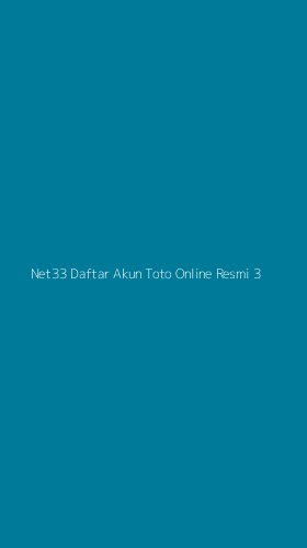 Tampilan Antarmuka Aplikasi Net33 Daftar Akun Toto Online Resmi - 3