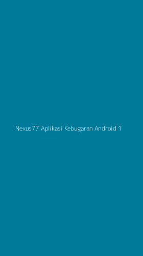 Tampilan Antarmuka Aplikasi Nexus77 Aplikasi Kebugaran Android - 1