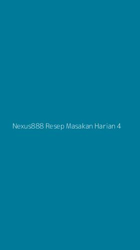 Tampilan Antarmuka Aplikasi Nexus888 Resep Masakan Harian - 4