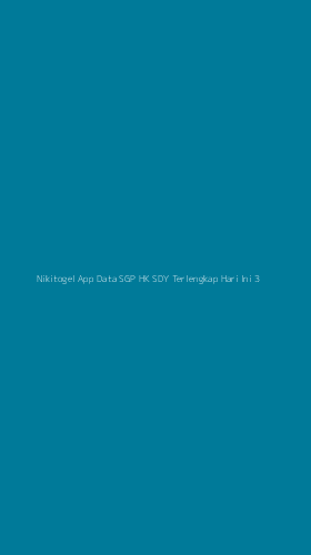 Tampilan Antarmuka Aplikasi Nikitogel App Data Sgp Hk Sdy Terlengkap Hari Ini - 3