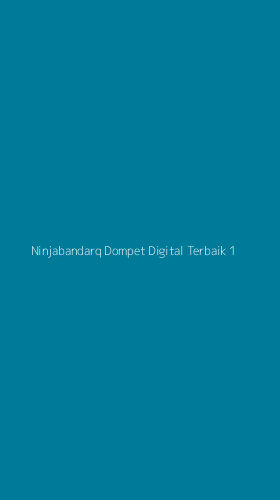 Tampilan Antarmuka Aplikasi Ninjabandarq Dompet Digital Terbaik - 1