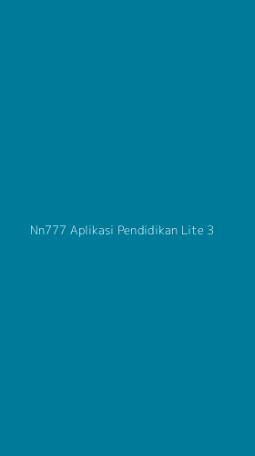Tampilan Antarmuka Aplikasi Nn777 Aplikasi Pendidikan Lite - 3