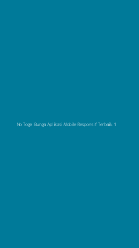 Tampilan Antarmuka Aplikasi No Togel Bunga Aplikasi Mobile Responsif Terbaik - 1