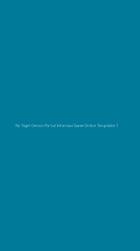Tampilan Antarmuka Aplikasi No Togel Cermin Portal Informasi Game Online Terupdate - 1