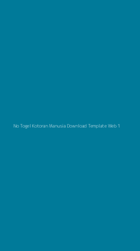 Tampilan Antarmuka Aplikasi No Togel Kotoran Manusia Download Template Web - 1