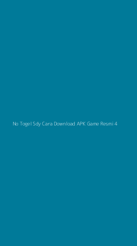 Tampilan Antarmuka Aplikasi No Togel Sdy Cara Download Apk Game Resmi - 4