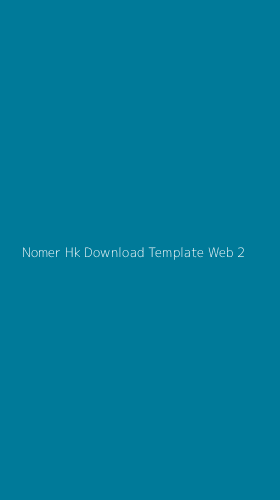 Tampilan Antarmuka Aplikasi Nomer Hk Download Template Web - 2