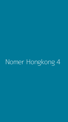 Tampilan Antarmuka Aplikasi Nomer Hongkong - 4