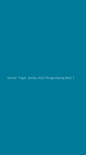 Tampilan Antarmuka Aplikasi Nomer Togel Jambu Alat Pengembang Web - 1