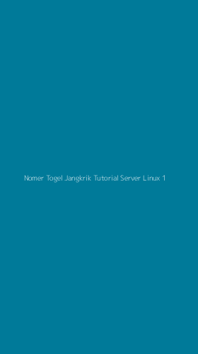 Tampilan Antarmuka Aplikasi Nomer Togel Jangkrik Tutorial Server Linux - 1