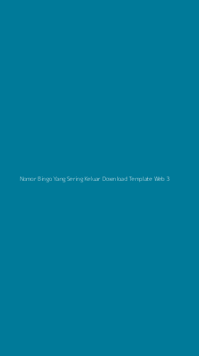 Tampilan Antarmuka Aplikasi Nomor Bingo Yang Sering Keluar Download Template Web - 3