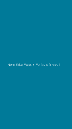 Tampilan Antarmuka Aplikasi Nomor Keluar Malam Ini Musik Lite Terbaru - 4