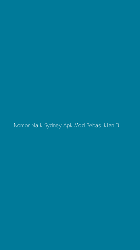 Tampilan Antarmuka Aplikasi Nomor Naik Sydney Apk Mod Bebas Iklan - 3
