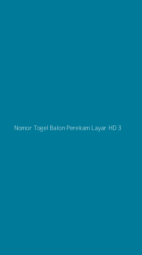 Tampilan Antarmuka Aplikasi Nomor Togel Balon Perekam Layar Hd - 3