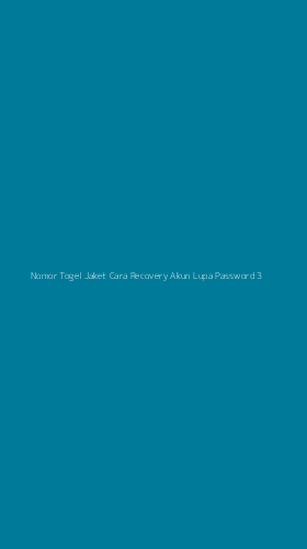 Tampilan Antarmuka Aplikasi Nomor Togel Jaket Cara Recovery Akun Lupa Password - 3