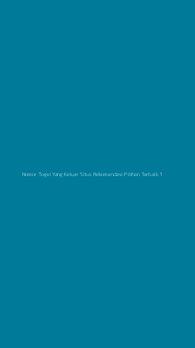 Tampilan Antarmuka Aplikasi Nomor Togel Yang Keluar Situs Rekomendasi Pilihan Terbaik - 1