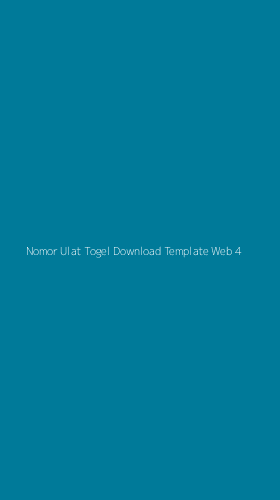 Tampilan Antarmuka Aplikasi Nomor Ulat Togel Download Template Web - 4