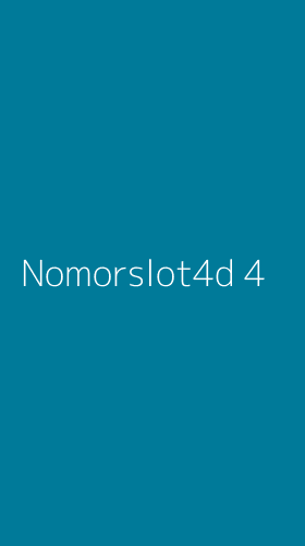 Tampilan Antarmuka Aplikasi Nomorslot4d - 4