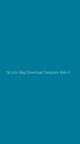 Tampilan Antarmuka Aplikasi Nrtoto Wap Download Template Web - 4