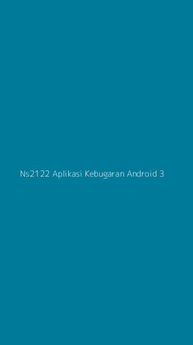 Tampilan Antarmuka Aplikasi Ns2122 Aplikasi Kebugaran Android - 3