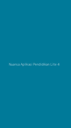 Tampilan Antarmuka Aplikasi Nuansa Aplikasi Pendidikan Lite - 4