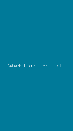 Tampilan Antarmuka Aplikasi Nuhun4d Tutorial Server Linux - 1