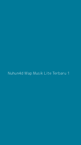 Tampilan Antarmuka Aplikasi Nuhun4d Wap Musik Lite Terbaru - 1