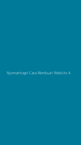 Tampilan Antarmuka Aplikasi Nyomantogel Cara Membuat Website - 4