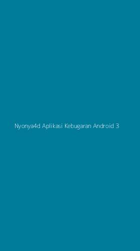 Tampilan Antarmuka Aplikasi Nyonya4d Aplikasi Kebugaran Android - 3