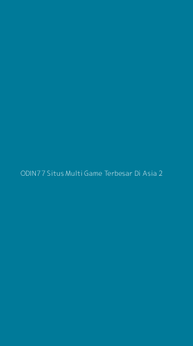 Tampilan Antarmuka Aplikasi Odin77 Situs Multi Game Terbesar Di Asia - 2