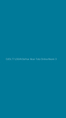 Tampilan Antarmuka Aplikasi Ojol77 Login Daftar Akun Toto Online Resmi - 3