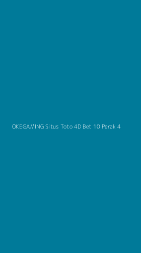 Tampilan Antarmuka Aplikasi Okegaming Situs Toto 4d Bet 10 Perak - 4