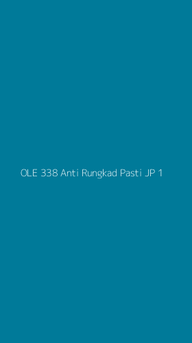 Tampilan Antarmuka Aplikasi Ole 338 Anti Rungkad Pasti Jp - 1