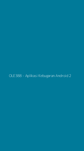 Tampilan Antarmuka Aplikasi OLE388 - Aplikasi Kebugaran Android - 2