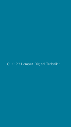 Tampilan Antarmuka Aplikasi Olx123 Dompet Digital Terbaik - 1
