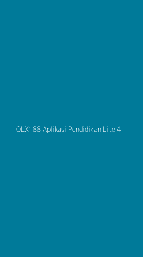 Tampilan Antarmuka Aplikasi Olx188 Aplikasi Pendidikan Lite - 4