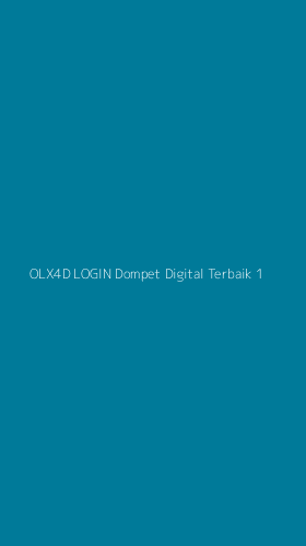 Tampilan Antarmuka Aplikasi Olx4d Login Dompet Digital Terbaik - 1