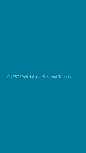 Tampilan Antarmuka Aplikasi Onestepwin Game Strategi Terbaik - 1