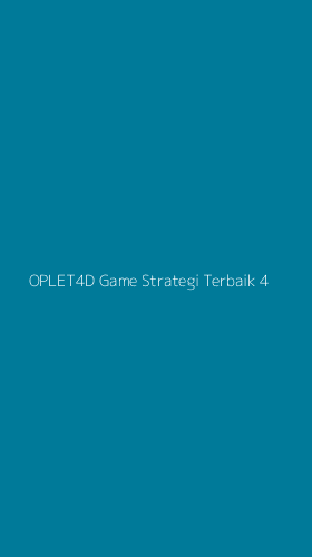 Tampilan Antarmuka Aplikasi Oplet4d Game Strategi Terbaik - 4