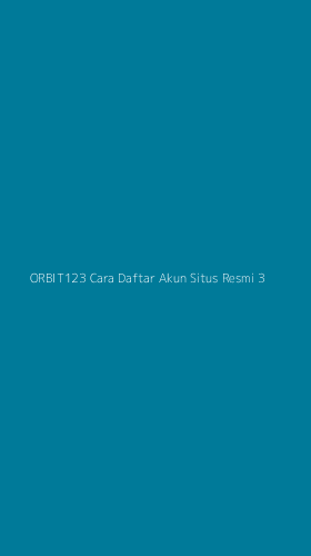Tampilan Antarmuka Aplikasi Orbit123 Cara Daftar Akun Situs Resmi - 3