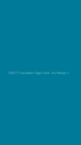 Tampilan Antarmuka Aplikasi Osg777 Cara Main Togel Colok Jitu Pemula - 1