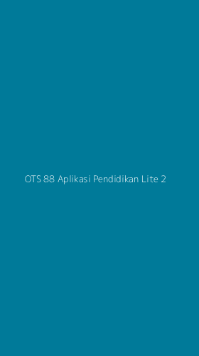 Tampilan Antarmuka Aplikasi Ots 88 Aplikasi Pendidikan Lite - 2