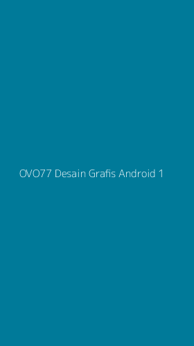 Tampilan Antarmuka Aplikasi Ovo77 Desain Grafis Android - 1