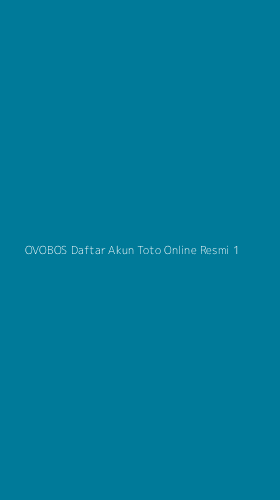 Tampilan Antarmuka Aplikasi Ovobos Daftar Akun Toto Online Resmi - 1