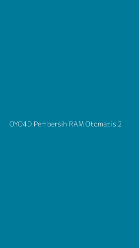 Tampilan Antarmuka Aplikasi Oyo4d Pembersih Ram Otomatis - 2
