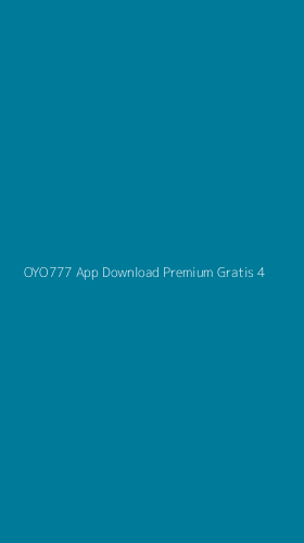 Tampilan Antarmuka Aplikasi Oyo777 App Download Premium Gratis - 4