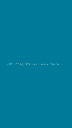 Tampilan Antarmuka Aplikasi Oyo777 App Platform Belajar Online - 3