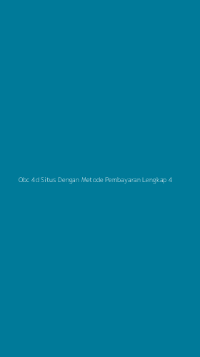 Tampilan Antarmuka Aplikasi Obc 4d Situs Dengan Metode Pembayaran Lengkap - 4