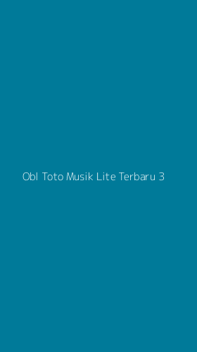 Tampilan Antarmuka Aplikasi Obl Toto Musik Lite Terbaru - 3