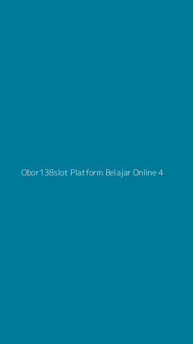 Tampilan Antarmuka Aplikasi Obor138slot Platform Belajar Online - 4